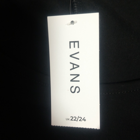 New Black Tunic Dress / 2X - Picture 7 of 10